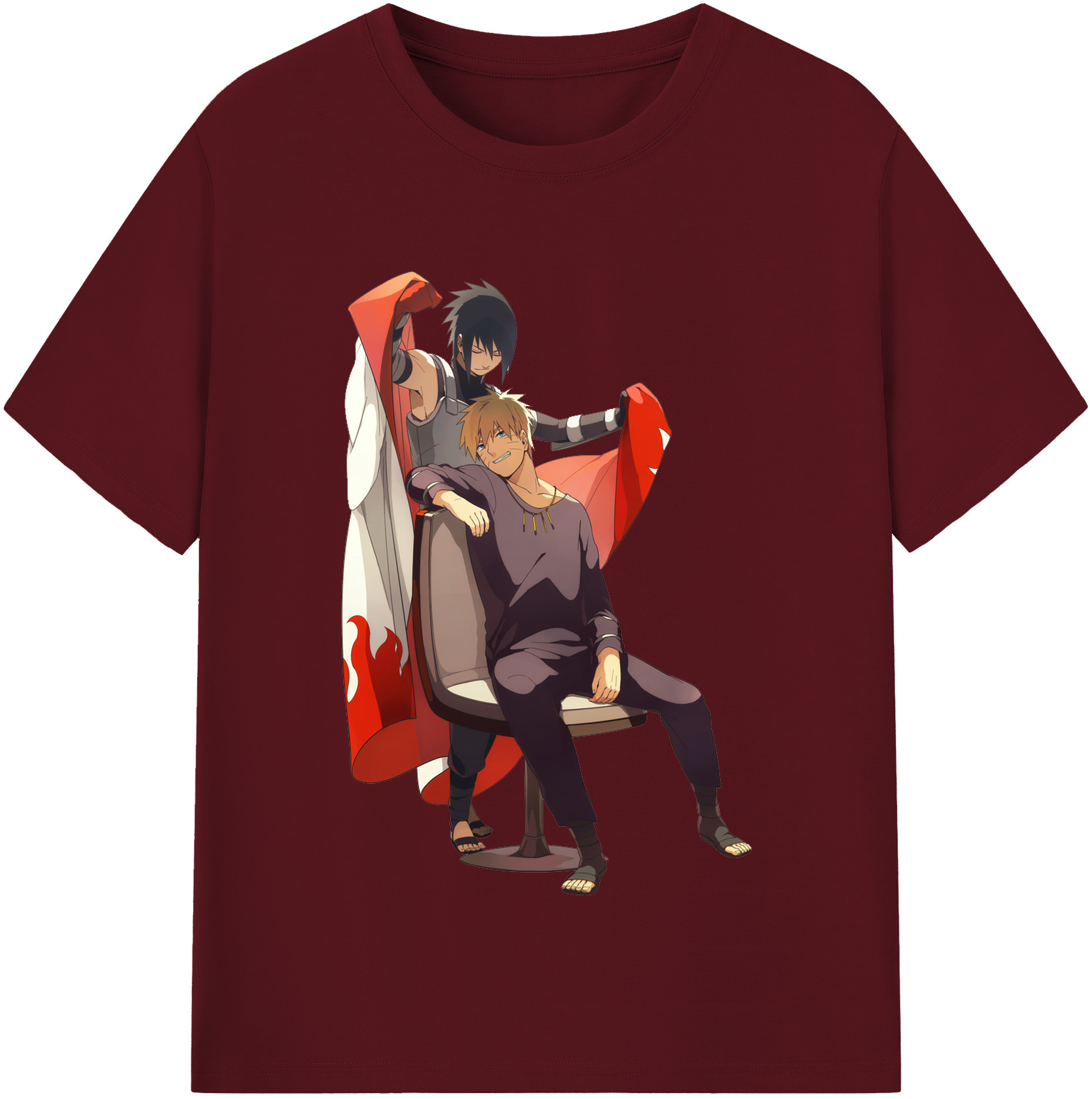 （画像用） NARUTO -ナルト- うずまき ナルト Uzumaki Naruto 綿100％半袖Tシャツ（フロントプリント）